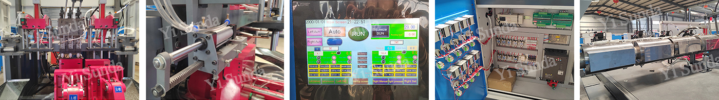ماكينة تصنيع زجاجات زيت المحرك ذات السرعة العالية للتزييت ماكينة التشكيل بالنفخ