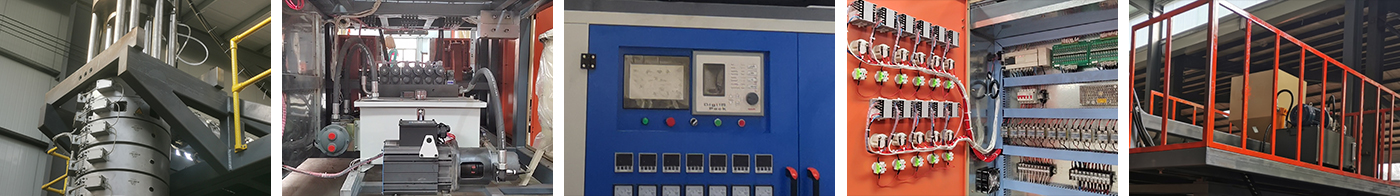 آلة نفخ الزجاجات PC 5 جالون آلة نفخ الزجاجات