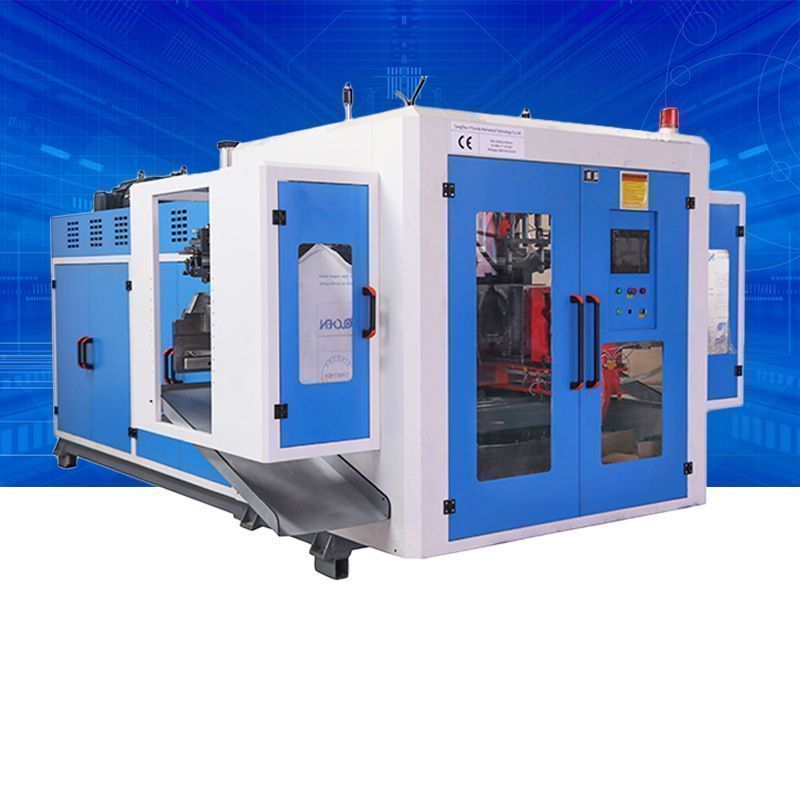 آلة نفخ الزجاجات HDPE ذات 4 تجاويف أوتوماتيكية عالية السرعة