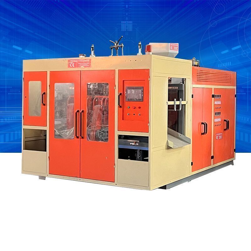 آلة صنع زجاجات زيت المحرك للتزييت عالية السرعة آلة التشكيل بالنفخ والبثق