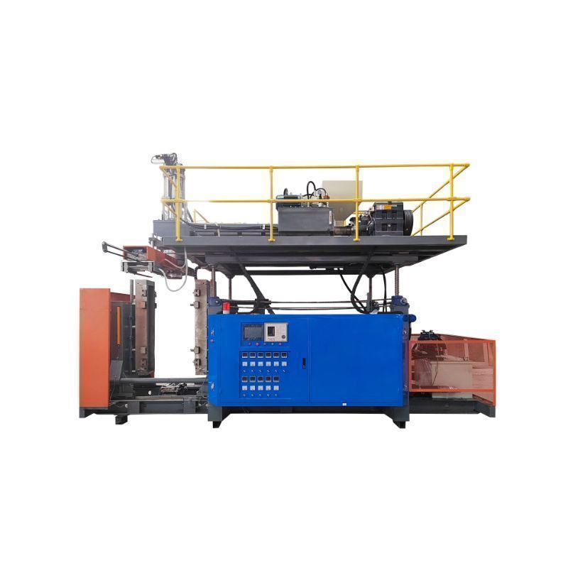 سعر آلة نفخ برميل بلاستيكي بمحطة واحدة آلة نفخ برميل بلاستيكي نصف أوتوماتيكية