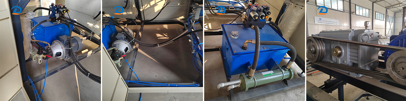 آلة نفخ الزجاجات عالية السرعة برأسين 1 لتر HDPE و500 مل PE/PP