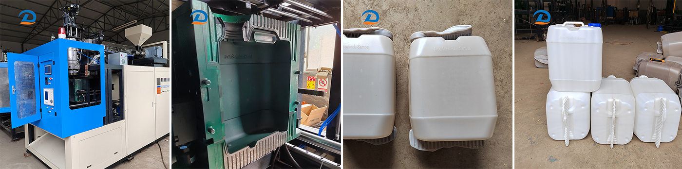 آلة نفخ زجاجات المشروبات شبه الأوتوماتيكية ذات الكفاءة العالية | إنتاج الزجاجات البلاستيكية المتينة والفعالة من حيث التكلفة