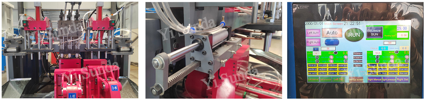 علبة سقي أوتوماتيكية بالكامل، علبة سقي، علبة سقي بلونين، آلة نفخ.